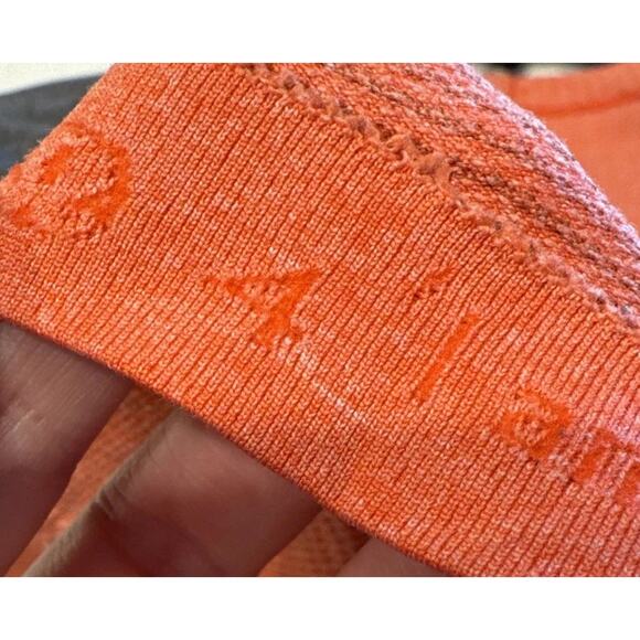 Lululemon Two Tone Run Swiftly Tech Long Sleeve Top Women’s Size 4 Coral Gray - Picture 6 of 6